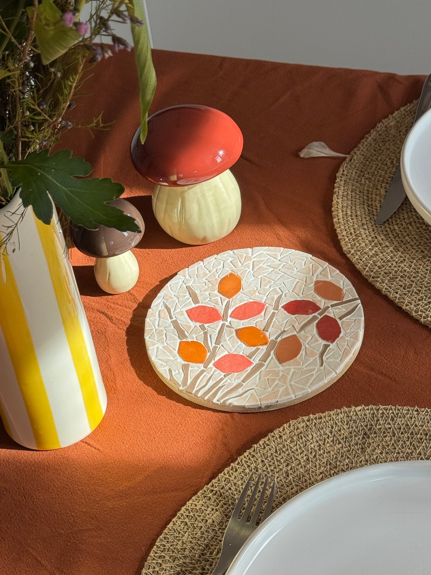 Dessous de plat Feuilles