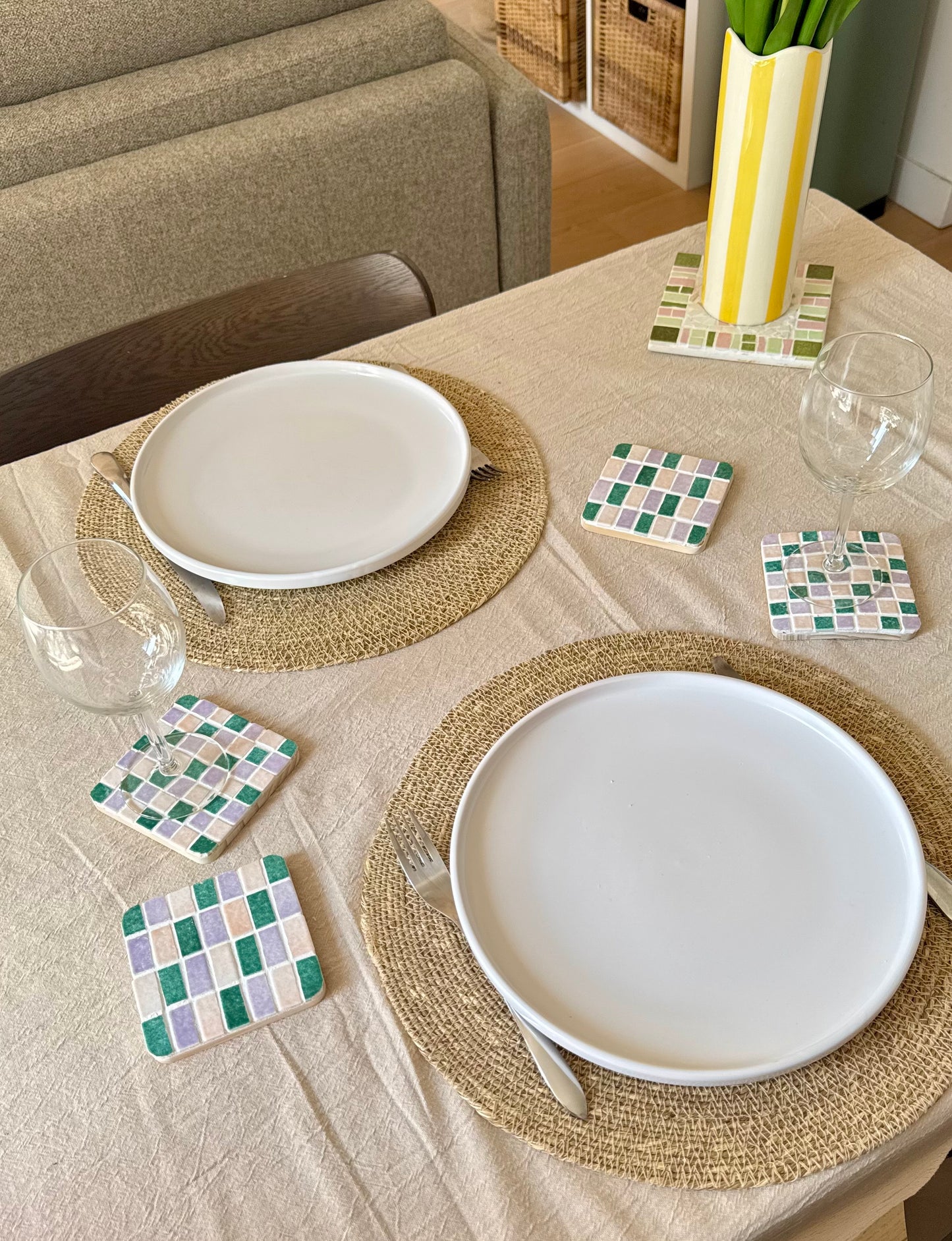 Dessous de verres - Lot de 4