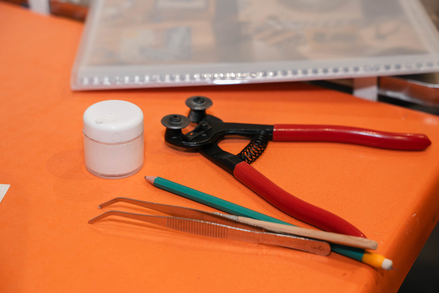 Atelier de mosaïque