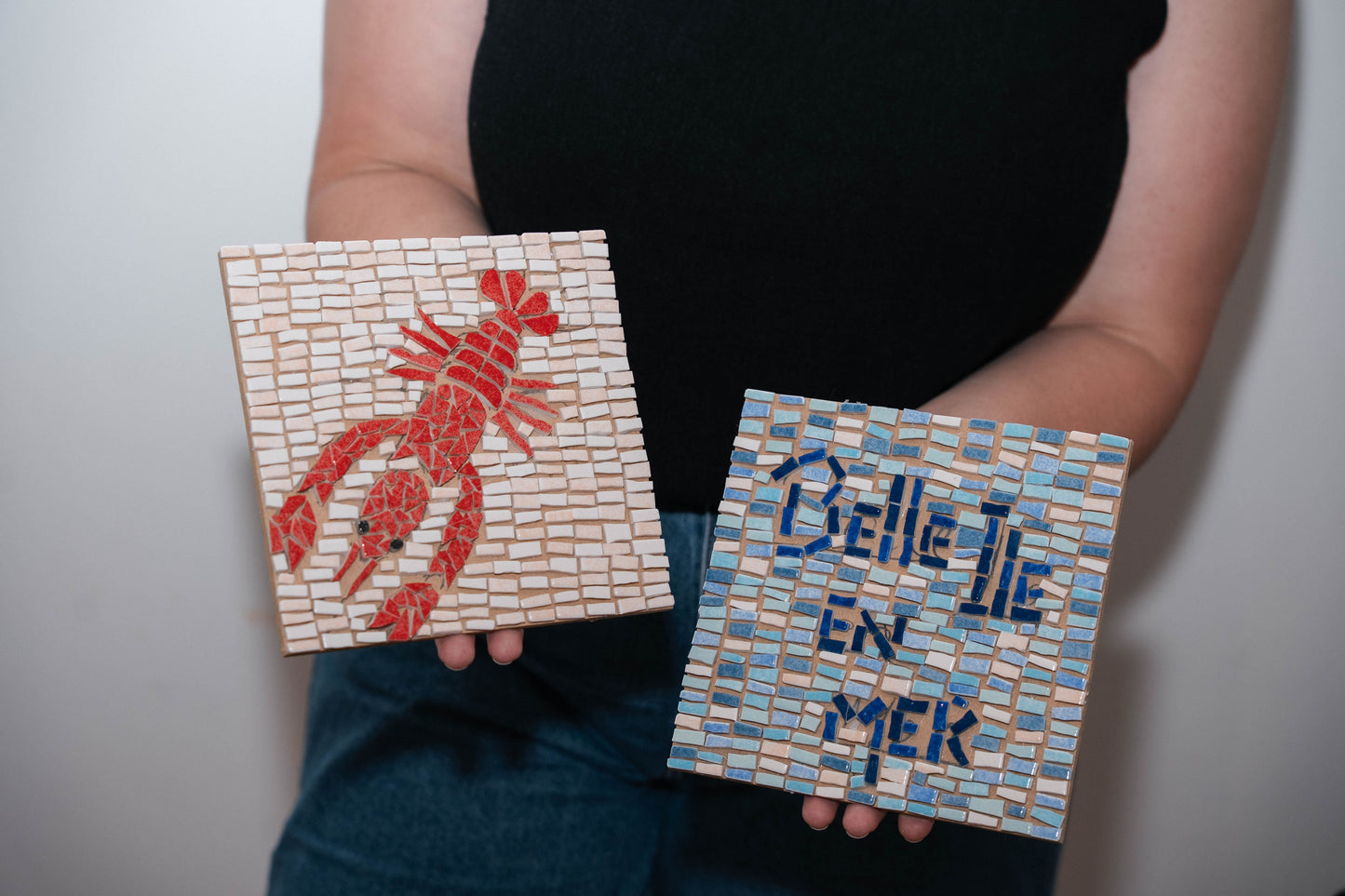 Atelier de mosaïque