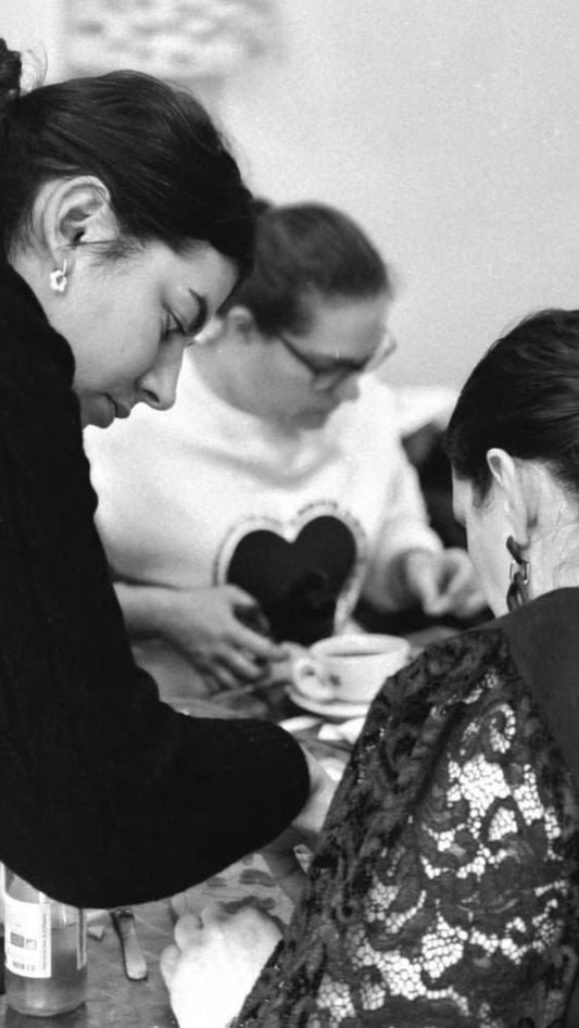 Atelier de mosaïque