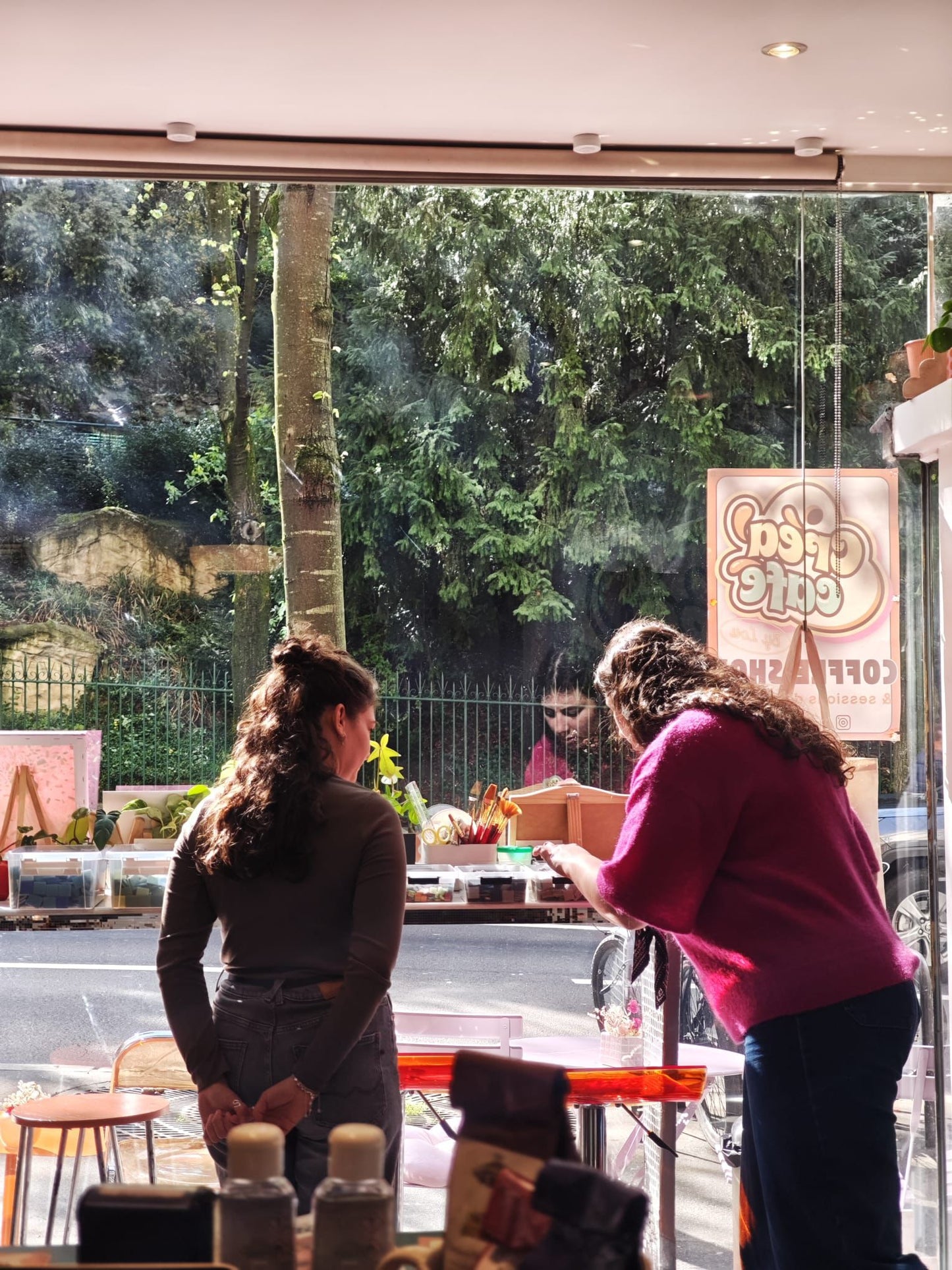 Atelier de mosaïque