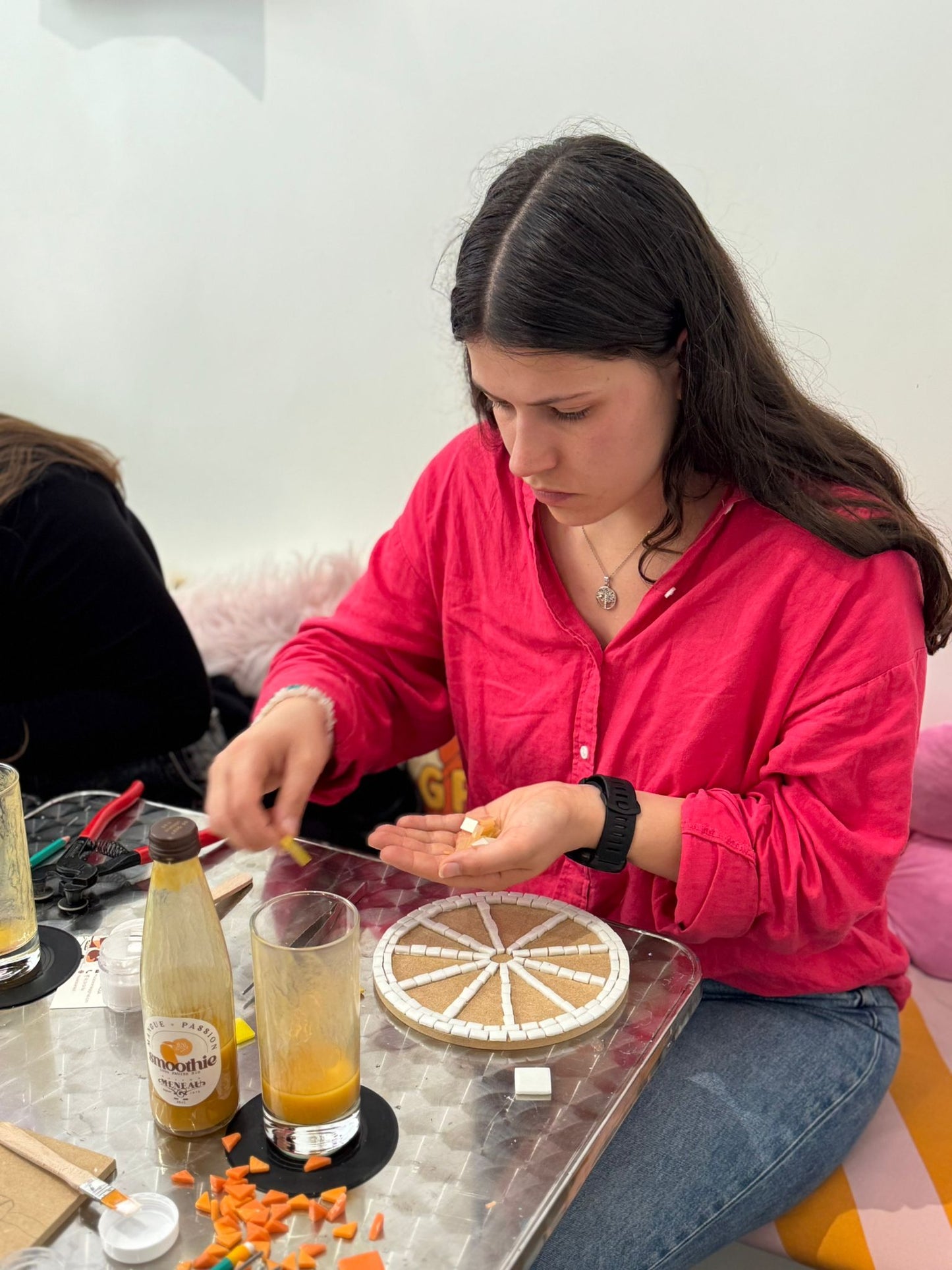 Atelier de mosaïque